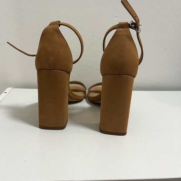 Steve Madden Suede Heel Sandals - Picture 2 of 3
